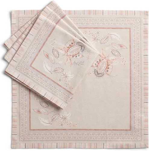 Vista 98 de Maison d' Hermine - Juego de 4 servilletas 100 % de tela de algodón lavable, decorar o regalar, hogar, cocina, comedor, fiestas de cóctel