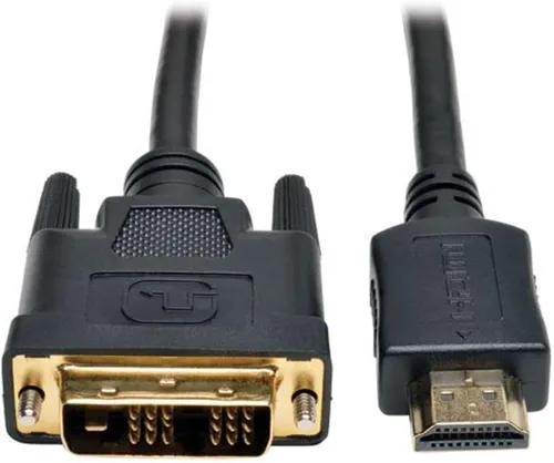 Vista 12 de TRIPP LITE Eaton - Cable HDMI a DVI, cable adaptador de monitor digital (HDMI a DVI-D M/M) de 6 pies (P566-006)