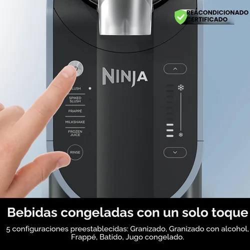Vista 6 de Ninja FS301 Máquina Profesional con Tecnología RapidChill, Máquina de Bebidas y Granizados de 88 oz, 5 Programas Preestablecidos, Margaritas