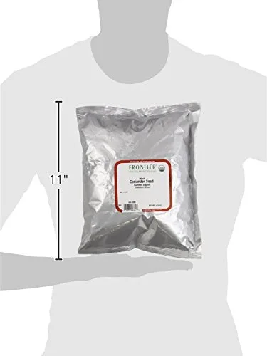Vista 4 de Frontier Semilla de cilantro entero certificada orgánica, bolsas de 16 onzas (paquete de 2)