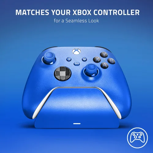 Vista 4 de Razer Universal Quick Charging Stand for Xbox Series XS Magnetic Secure Charging - Perfectly Matches Xbox Wireless Controllers - USB Powered