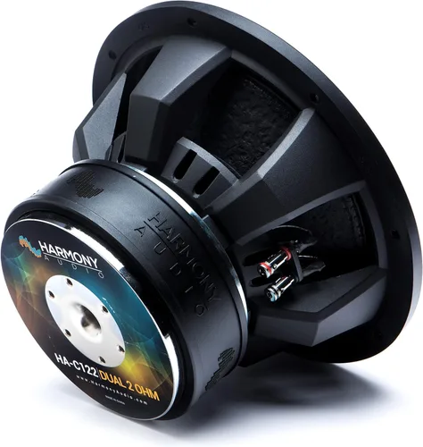 Vista 7 de Harmony Audio HA-C122 Car Stereo Competition Carbon 12" Sub 2200W Dual 2 Ohm Subwoofer Nuevo