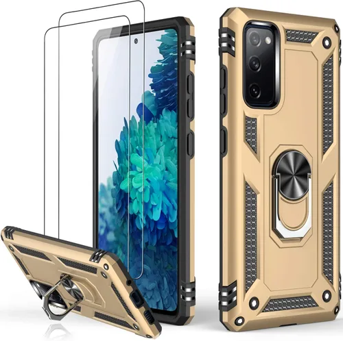 Vista 14 de LUMARKE Funda para Galaxy S8, pasa 16 pies, probada contra caídas con soporte de anillo magnético, compatible con soporte de montaje de automóvil