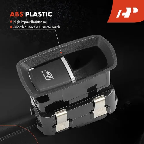 Vista 5 de A-Premium Interruptor de ventana eléctrico compatible con Porsche 911 2012 2013 2014 2016, Cayenne 2011-2016, compatible con Panamera 2010-2016