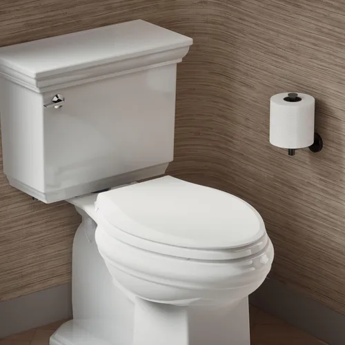 Vista 2 de KOHLER CACHET® Nightlight Asiento de Inodoro de Cierre Suave Alargado, ReadyLatch®, Herrajes Grip-Tight, Blanco