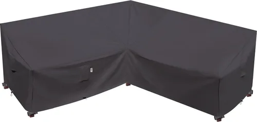 Vista 20 de Funda de sofá modular de alta resistencia para exteriores, tejido 600D 100 % impermeable, para muebles de patio