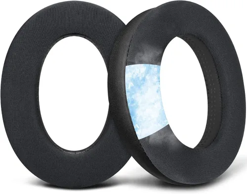 SOULWIT Almohadillas para Sennheiser HD599/HD598/SE/CS/SR/HD595/HD569/HD560S/Game Zero/G4ME Zero, almohadillas para los oídos para Negro