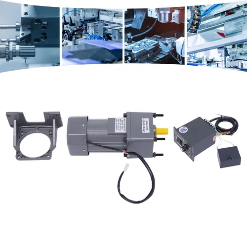Vista 9 de 15W 10K AC110V 125 RPM Motor reductor de engranajes variable ajustable con controlador de velocidad para la industria