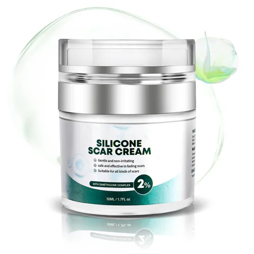 Pumkot Crema avanzada para cicatrices, gel de silicona para cicatrices, crema profesional para eliminar cicatrices quirúrgicas, estrías, cicatrices