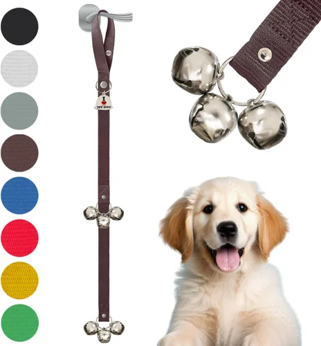 Vista 11 de Caldwell's Pet Supply Co. Campanas para orinal para perros, campanas para puerta de perro, campanas para salir al exterior, campana de entrenamiento