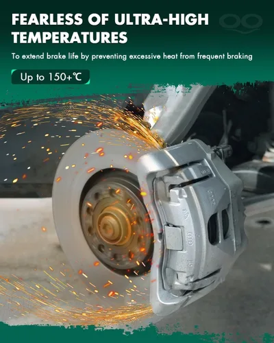 Vista 6 de SCITOO Pinza de freno trasera izquierda con soporte 18B5046 rojo compatible para Dodge Nitro 2007-2011 para Jeep Liberty 2008-2012 para Jeep