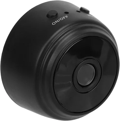 Vista 10 de A9, cámara 1080P con cubierta trasera magnética, mini videocámara de seguridad para el hogar Micro cámara de video (blanco)