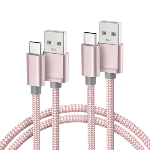 Vista 20 de Basesailor Cable de carga USB tipo C de 1 pie, paquete de 2, cable de carga para automóvil para el nuevo iPhone 17 Air 16 Pro Max Plus, Samsung