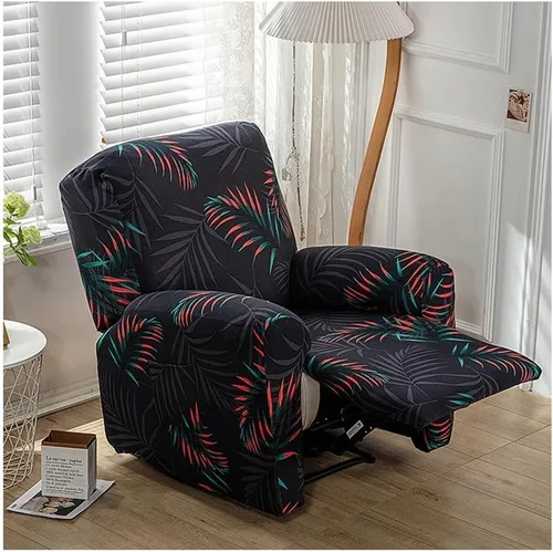 Vista 48 de Lazyboy - Funda para silla reclinable, 4 piezas, fundas para sofá reclinable, fundas antideslizantes y reclinables con bolsillos de almacenamiento