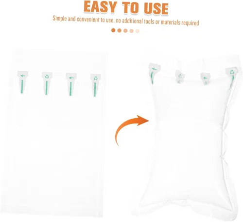 Vista 8 de Inflable para el envío Paquete de 150 almohadas de aire protectoras autosellantes antivibración suministros de embalaje portátiles