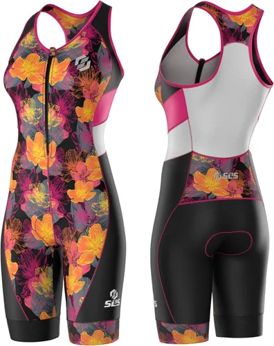 Vista 11 de SLS3 Trajes de triatlón para mujer - Traje de triatlón de una pieza para mujer - Traje de triatlón profesional para mujer - Trisuit premium