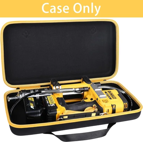 Vista 8 de Estuche rígido Khanka de repuesto para pistola de grasa Dewalt DCGG571M1/DCGG571B de 20 V max, solo estuche.