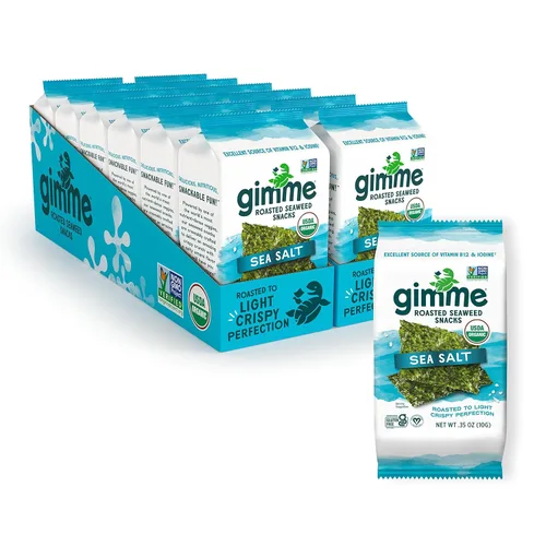 Vista 15 de Aperitivos de alga orgánica tostada de GimMe Health Foods