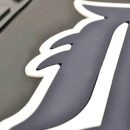 Vista 3 de Estera para vehículo, Denver Broncos NFL, de FANMATS, Juego de 2 alfombrillas para coche de vinilo, Denver Broncos