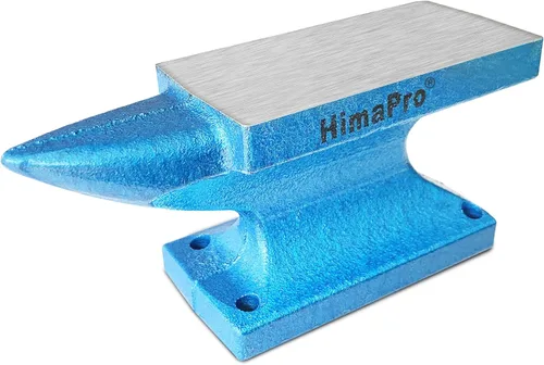 HimaPro Yunque de un solo cuerno para hacer joyas, mini yunque de hierro fundido de 2.2 libras, una maravillosa herramienta para la fabricación de