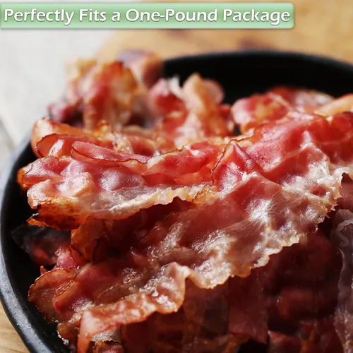 Vista 7 de Home-X Bacon Saver - Recipiente hermético de plástico para tocino, sin BPA, apto para lavavajillas, recipiente de almacenamiento de tocino a prueba