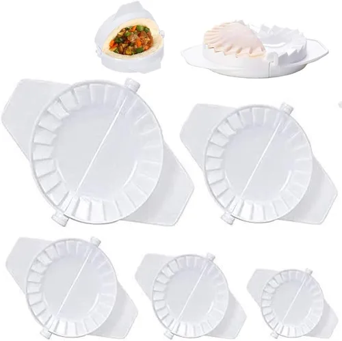 5 piezas para hacer albóndigas, herramientas para albóndigas, diferentes tamaños de molde para albóndigas, perfecto para hacer pasteles de mano,
