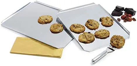 Vista 3 de NORPRO Norpro SS - Bandeja para hornear galletas, 14 x 12 pulgadas, 1 EA, 3861