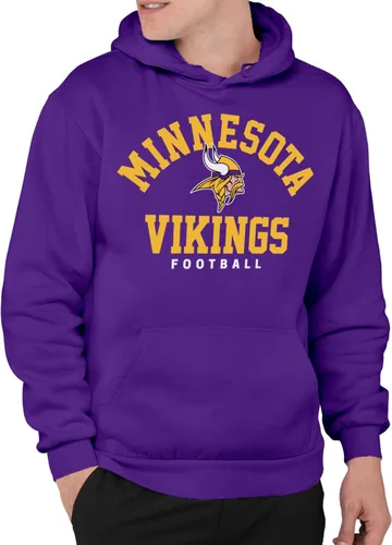 Vista 5 de Junk Food NFL - Sudadera con capucha unisex para adultos con logotipo de equipo clásico