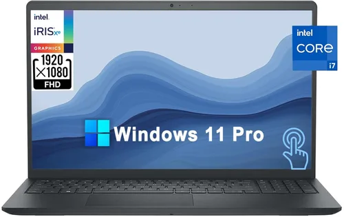 Dell Computadora portátil Inspiron 15 3000 3530 [Windows 11 Pro], pantalla táctil FHD de 15.6 pulgadas, Intel 10-Core i7-1355U de 13ª generación, 64