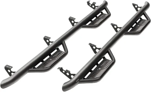 Vista 11 de RealTruck EpYx Steps para RAM Longitud de la Cabina, Acero, Negro Texturizado EXD19CC-TX Compatible con RAM 1500 2019-2024