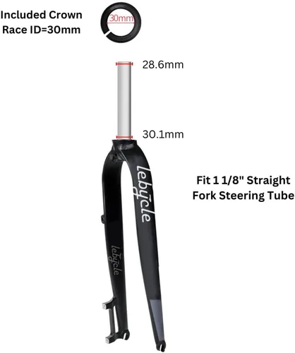 Vista 3 de Auriculares para bicicleta de 44/1.732 in, ZS44 Zero Stack, con rodamientos sellados para tubo de dirección de horquilla recta de 1 1/8 pulgadas