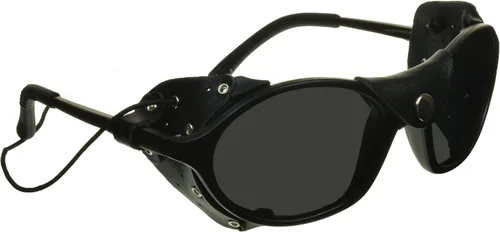 ProSPORT - Lentes de sol polarizados de piel para motocicleta, montañero, glaciar, ártico, senderismo, resistente al viento
