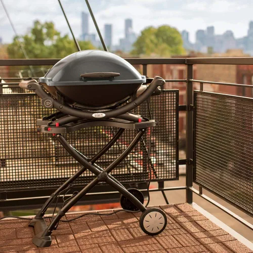 Vista 14 de Parrilla eléctrica, de la marca Weber, Rejilla