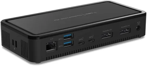 Vista 12 de Belkin Cable Thunderbolt 3 Dock Plus Thunderbolt 3 - Hub USB-C - Estación de acoplamiento 8 en 1 para MacOS y Windows, 4K dual a 60Hz, velocidad