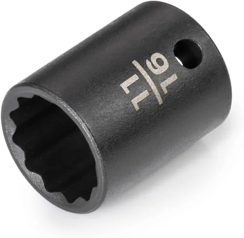 Vista 65 de TEKTON 3/8 pulgadas de accionamiento x 1 pulgada de profundidad 12 puntos de impacto SID13225
