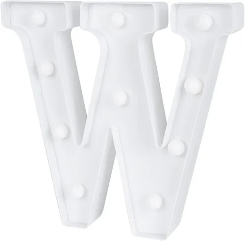 Vista 26 de Restaurantware Illumify - Luz LED de marquesina duradera de 7.1 x 1.2 x 8.7 pulgadas, número 0, a prueba de contacto, de plástico, con ranura