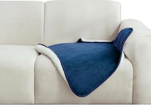 Vista 53 de gogobunny - Manta impermeable y reversible de vellón Sherpa para perro, cachorro, gato; protege la cama, el sofá y el sillón de líquido, orina