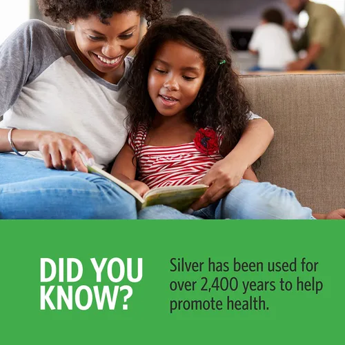 Vista 6 de Apoyo inmunológico infantil de Sovereign Silver - Plata coloidal, hidrosol de plata bioactiva, 10 ppm, cuentagotas líquido, 2 Fl Oz (59 mL)