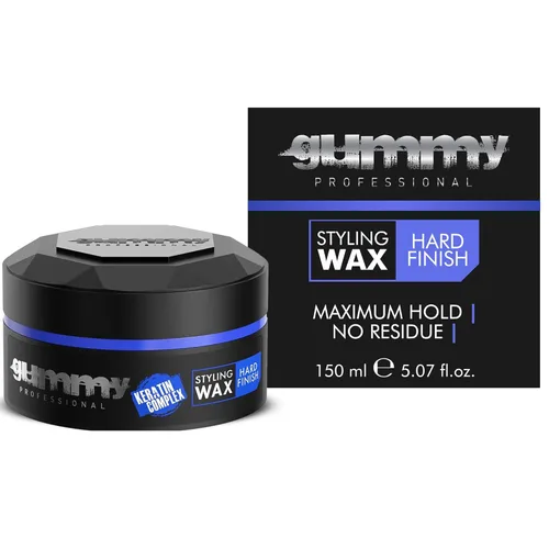 Vista 13 de Gummy Professional Bright Max Hold - Cera para peinar el cabello con complejo de queratina, acabado de alto brillo de fijación extra para espalda