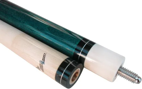 Vista 4 de Champion ST Billiards Maple Pool Cue Stick, Black Pool Case, Billar Glove (estuche negro, 18-21oz Cue) (verde azulado, 20oz)