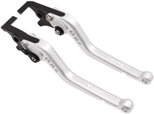 Vista 6 de F Suitable for Yamaha MT-07 CNC Aluminum Alloy Handle Lever Accessories Modified Long Brake Clutch Horns Y (Color : Blue)