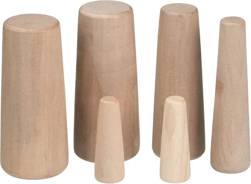 Seachoice Surtido de tapones de madera de 1/2-2 pulgadas, juego de 6
