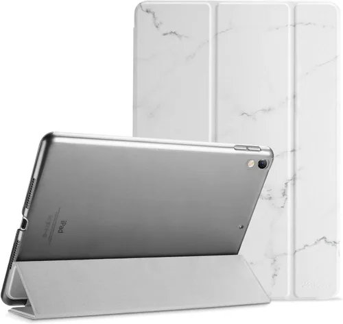 Vista 20 de ProCase Funda Inteligente para iPad Air de 10,5" 3ª Generación 2019 / iPad Pro 2017, Funda Delgada con Soporte con Parte Trasera Translúcida Negro