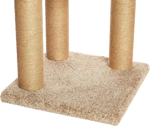 Vista 5 de Yaxa Basics Árbol para gatos – Torre de actividad de escalada de varios niveles para gatos y gatitos para interiores, con postes rascadores
