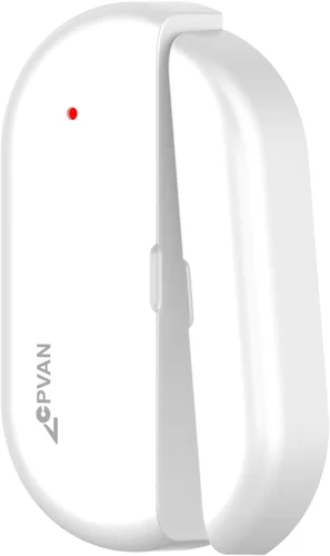 Vista 16 de CPVAN Alarma de Sensor de Movimiento de Alto Volumen de 125dB con Control Remoto de 328 pies (Detector PIR de 40 pies, Baterías), Detector