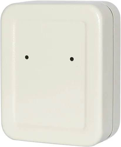 Vista 6 de Caja de llaves de metal de seguridad con 20 ganchos, pequeño gabinete de bloqueo de llave ajustable para montaje en pared, blanco, 7 45 "x 6 15" x 2