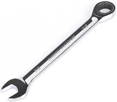 Vista 45 de Egofine Llave combinada de trinquete de 1 pulgada SAE, llave de engranajes de grado industrial con diseño de 12 puntos, trinquete de 72 dientes