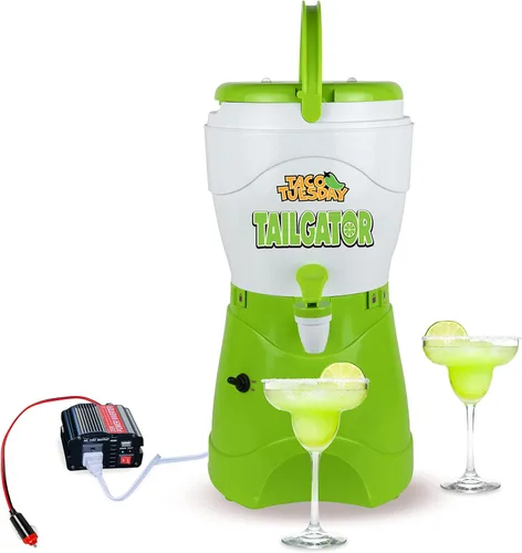 Vista 9 de Nostalgia Margarita Machine - Licuadora para batidos, margaritas, daiquiris y granizados, color rojo, 64 onzas
