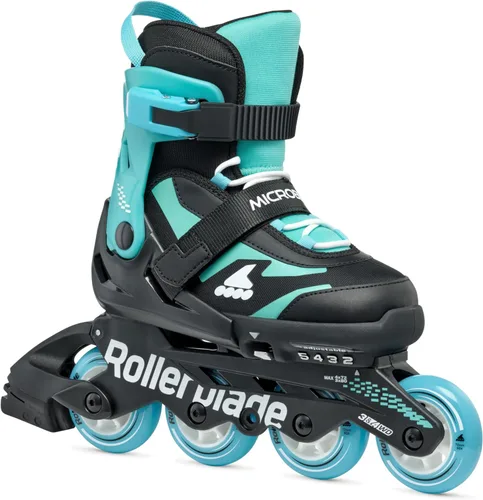 Vista 7 de Rollerblade Microblade - Patines en línea ajustables para niños, para jóvenes, rendimiento juvenil