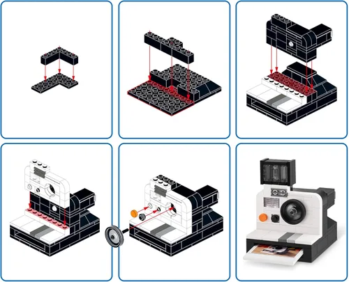 Vista 8 de ZURU MAX - Ladrillos de construcción retro prémium (máquina de arcade) juguete coleccionable de desembalaje